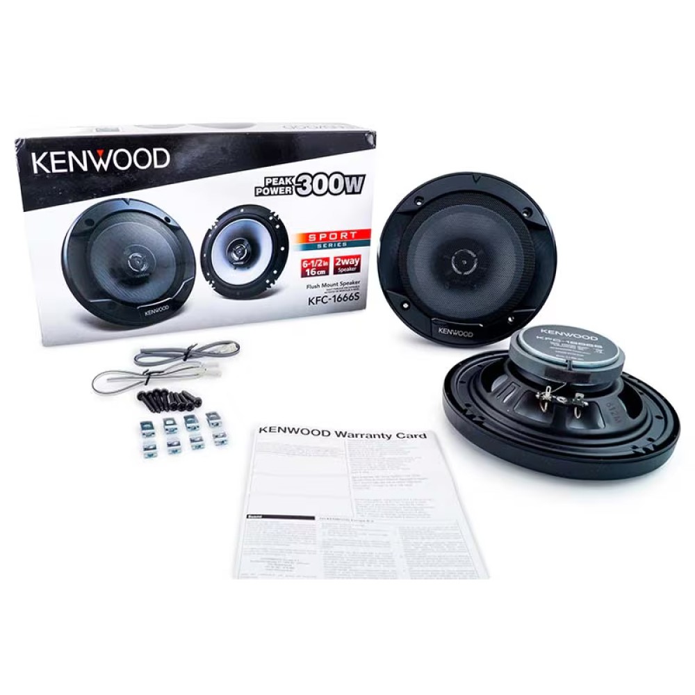 Kenwood KFC-S1666 2-Way Car Speakers