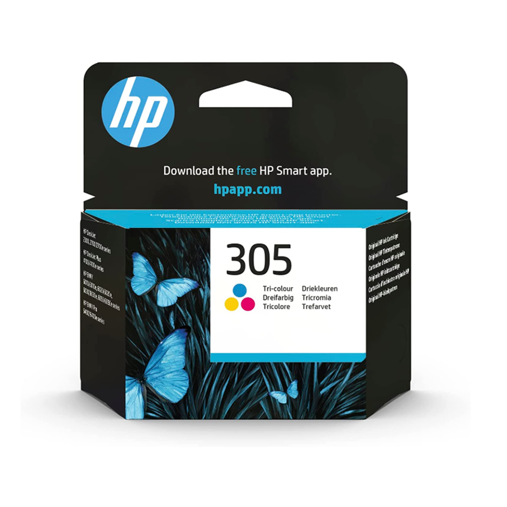 HP 305 Tri-color Original Ink Cartridge (3YM60AE)